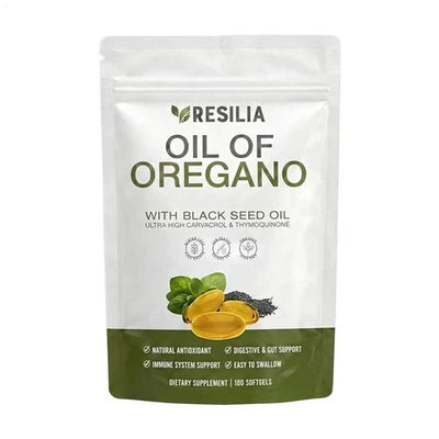Resilia Oregano with Black Seed Oil