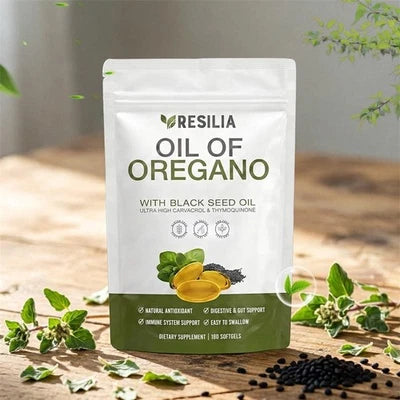 Resilia Oregano with Black Seed Oil